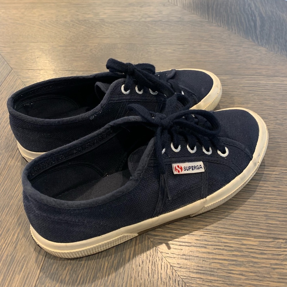 Superga navy sneakers